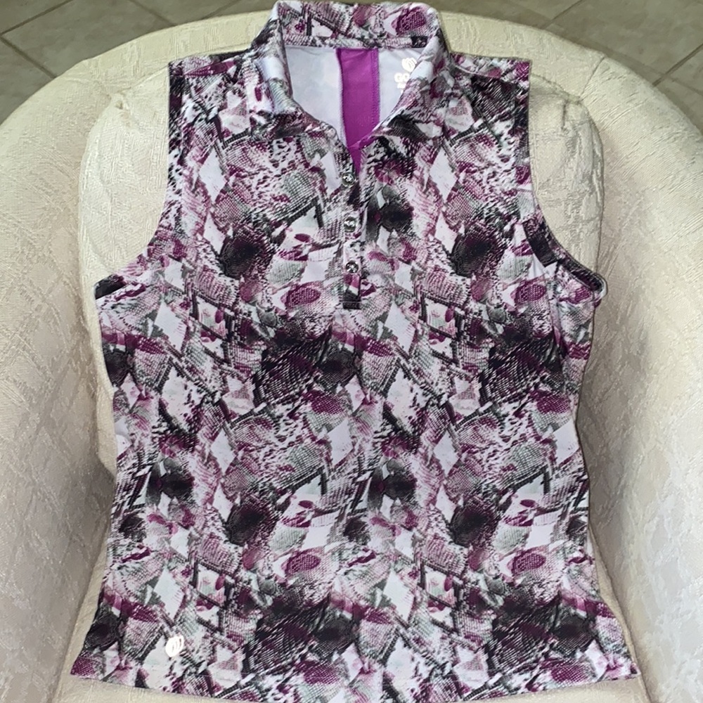 GG Blue golf top